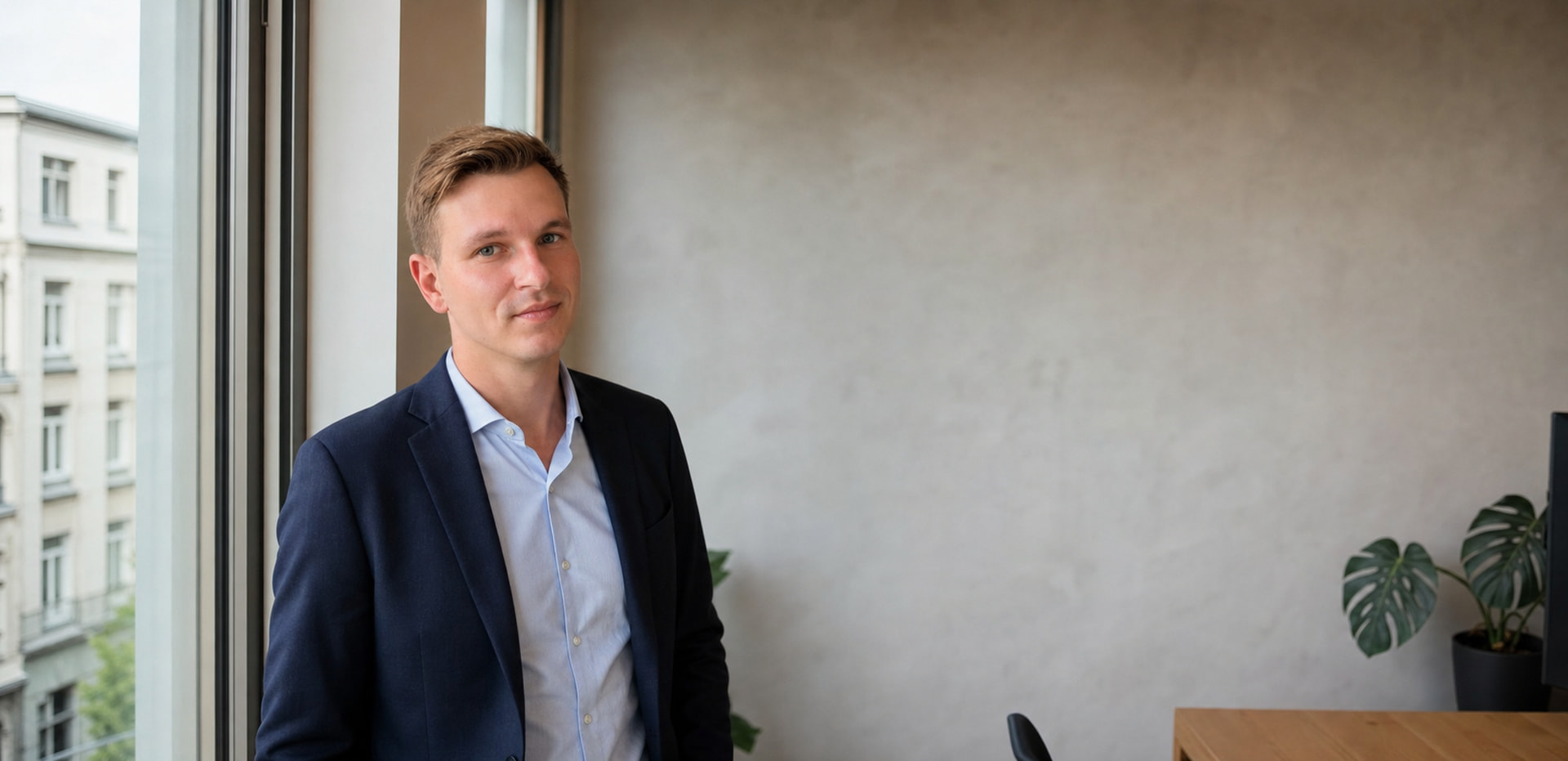Julius Oscar Lorr, Inhaber LORR Personalberatung, in einem Berliner Büro